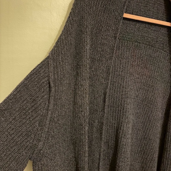 Free People Oversized Grandpa Long Sleeve Pocket Cardigan Sweater l xl x-large - Picture 3 of 10